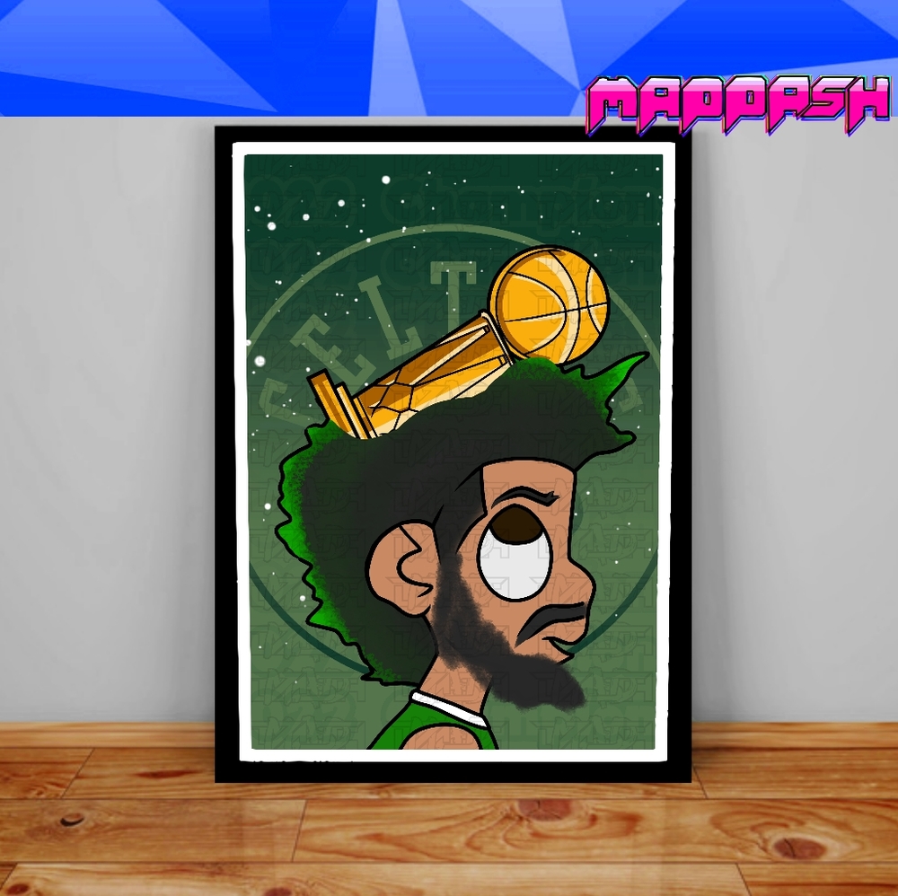 NBA Boston Celtics Marcus Smart NBA Championship Poster Lil Uzi Scott Pilgrim